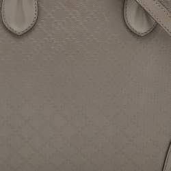 Gucci Light Taupe Diamante Leather Satchel 