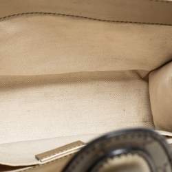 Pre Owned Gucci Gold Guccissima Leather Small Emily Shoulder Bag