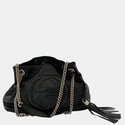Soho leather tote Gucci Black in Leather - 27454065