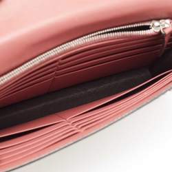 Gucci Multicolor GG Blooms Supreme Coated Canvas and Leather Wallet On Chain 