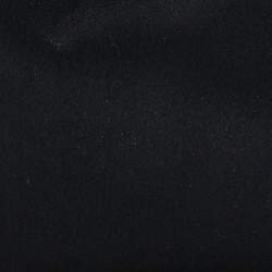 Pre Owned Gucci Black Satin Hoop Mini Wristlet