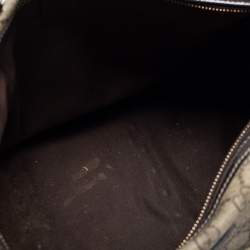 Pre Owned Gucci Beige/Dark Brown GG Supreme Canvas and Leather Medium Hearts Joy Boston Bag