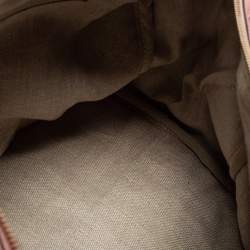 Pre Owned Gucci Dusty Pink Microguccissima Leather Medium Joy Boston Bag