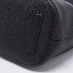 Pre Owned Gucci Black Leather Small Jackie Bucket Bag 