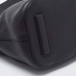 Pre Owned Gucci Black Leather Small Jackie Bucket Bag 