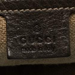 مملوكة مسبقًا Gucci Brown Python Large New Jackie Hobo