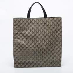 Gucci Beige GG Supreme Canvas L'Aveugle Par Amour Tote