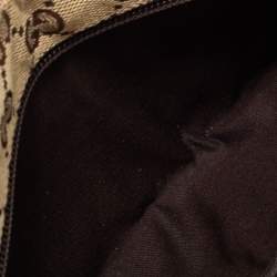 مملوكة مسبقًا Gucci Beige GG Canvas Web Belt Bag