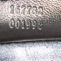 Pre Owned Gucci Multicolor Python and Crocodile Leather Britt Shoulder Bag