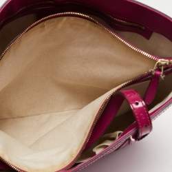 Pre Owned Gucci Pink Microguccissima Leather Nice Tote