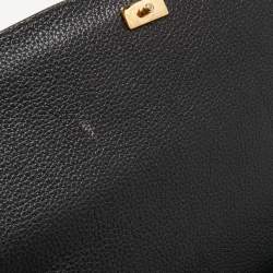 مملوكة مسبقًا Gucci Black Grained Leather Small Zumi Crossbody bag