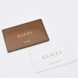 Pre Owned Gucci Silver GG Canvas and Leather New Britt Boston Bag