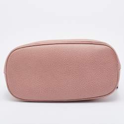 Gucci Light Pink Leather Dollar Small GG Charm Dome Bag