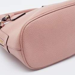 Gucci Light Pink Leather Dollar Small GG Charm Dome Bag