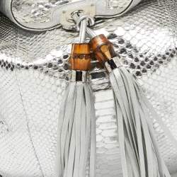 مملوكة مسبقًا حقيبة هوبو غوتشي بابوسكا إندي جلد سوداء كبيرة