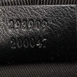 Gucci Beige/Ebony Diamante Supreme Canvas Four Wheel Carry-On Suitcase