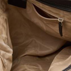 Pre Owned Gucci Beige/Brown Guccissima Leather Medium Flat Messenger Bag