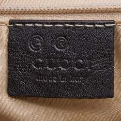 Pre Owned Gucci Beige/Brown Guccissima Leather Medium Flat Messenger Bag
