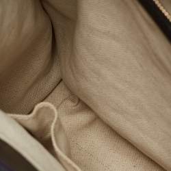 Pre Owned Gucci Metallic Purple Guccissima Patent Leather Large Emily Chain Shoulder Bag