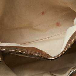 مملوكة مسبقًا Gucci Brown Leather Large Bamboo Shopper Tote