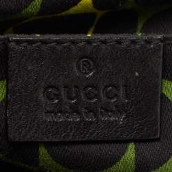 Pre Owned Gucci Black Leather Small Duchessa Shoulder Bag