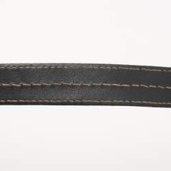 Pre Owned Gucci Black Leather Small Duchessa Shoulder Bag