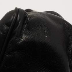 Pre Owned Gucci Black Leather Small Duchessa Shoulder Bag