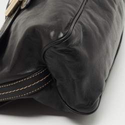 Pre Owned Gucci Black Leather Small Duchessa Shoulder Bag