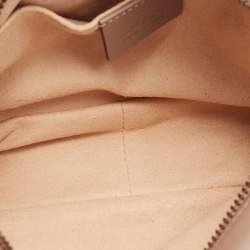 Gucci Beige Matelassé Leather Mini GG Marmont Camera Bag
