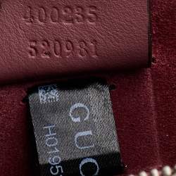 Pre Owned Gucci Multicolor GG Supreme Canvas and Suede Blooms Medium Dionysus Shoulder Bag