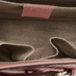 Gucci Pink Microguccissima Leather Medium Emily Shoulder Bag