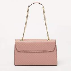 Gucci Pink Microguccissima Leather Medium Emily Shoulder Bag