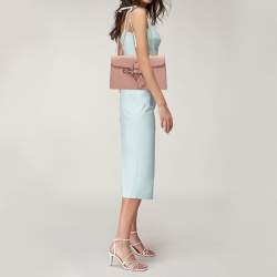 Gucci Pink Microguccissima Leather Medium Emily Shoulder Bag