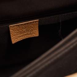 Pre Owned Gucci Tan Leather Medium Diana Tote