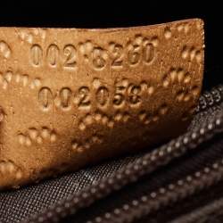 Pre Owned Gucci Tan Leather Medium Diana Tote