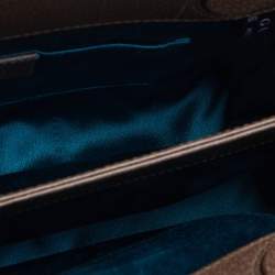 Pre Owned Gucci Beige/Brown GG Supreme Canvas Ophidia Shoulder Bag