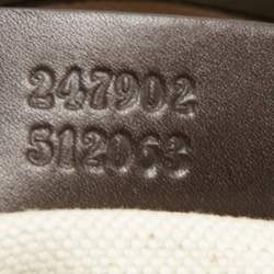 Pre Owned Gucci Beige/Ebony GG Canvas Medium Sukey Tote