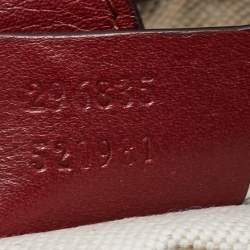 Pre Owned Gucci Red Guccissima Leather Sukey Tote