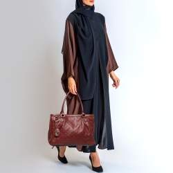 Pre Owned Gucci Red Guccissima Leather Sukey Tote