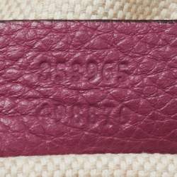 Gucci Pink Leather Mini Soho Disco Chain Crossbody Bag