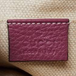 Gucci Pink Leather Mini Soho Disco Chain Crossbody Bag