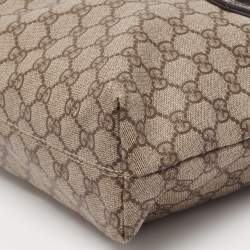 Gucci Beige/Ebony GG Supreme Canvas Small Joy Tote