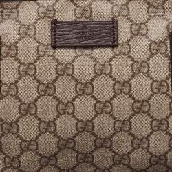 Gucci Beige/Ebony GG Supreme Canvas Small Joy Tote