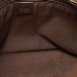 Gucci Beige/Ebony GG Supreme Canvas Small Joy Tote