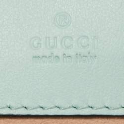 Gucci Multicolor Diagonal Leather Mini GG Marmont Torchon Bucket Bag      