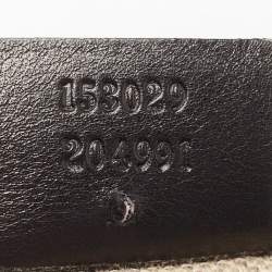 Pre Owned Gucci Multicolor Floral Print Canvas and Leather Jackie O Bouvier Hobo