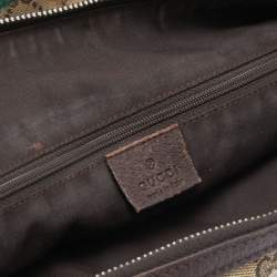 Pre Owned Gucci Beige/Ebony GG Canvas Web Pop Hobo