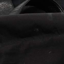 Pre Owned Gucci Black GG Canvas New Ladies Web Hobo