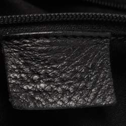 Pre Owned Gucci Black GG Canvas New Ladies Web Hobo