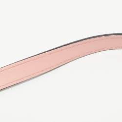 مملوكة مسبقًا Gucci Pink Matelassé Leather Small GG Marmont Shoulder Bag